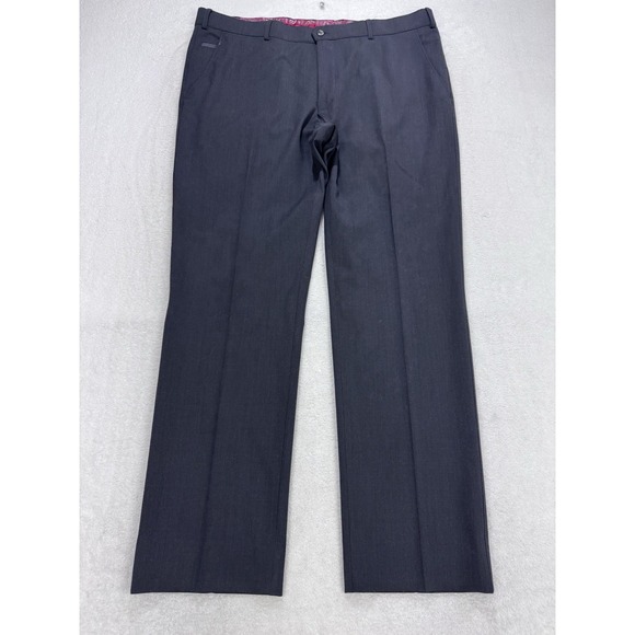 Meyer Other - Meyer Pants Mens 36x34 Gray Bonn Micro Summer Fancy Chino Trousers‎ Modern Fit